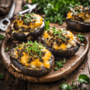 STUFFED PORTOBELLO MUSHROOMS
